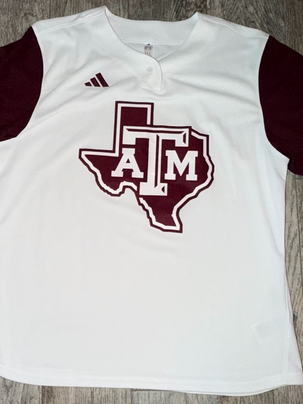 Adidas Texas A&M Aggies Softball Jersey Women’s XL SEC
